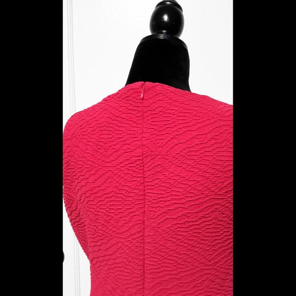 Calvin Klein Textured Sheath Dress - Picture 6 of 7